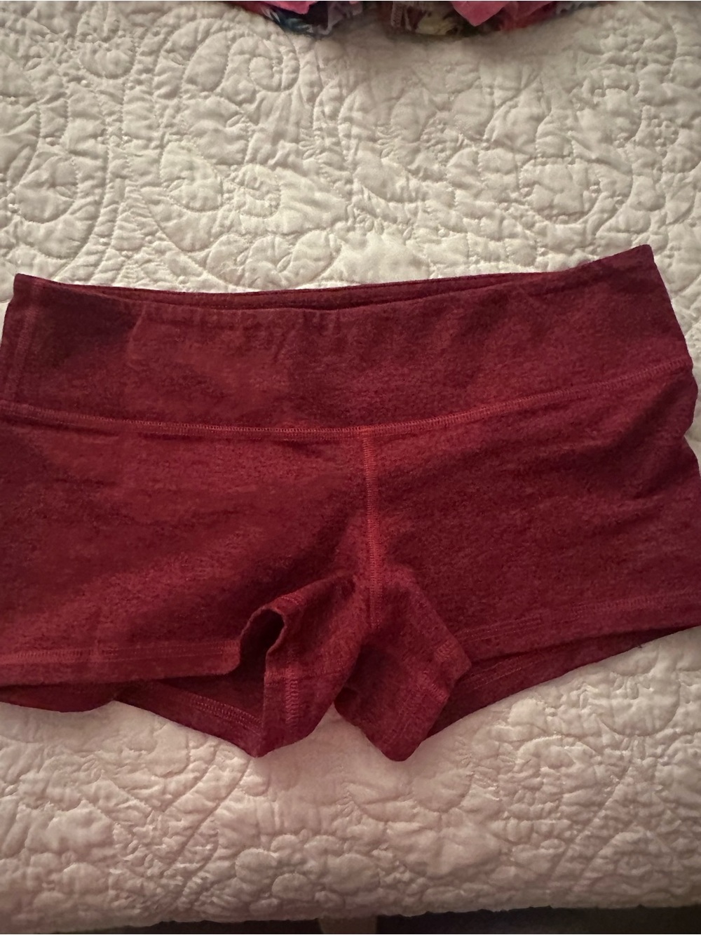 Fleo Athletic Boyshorts - Burgundy Wine